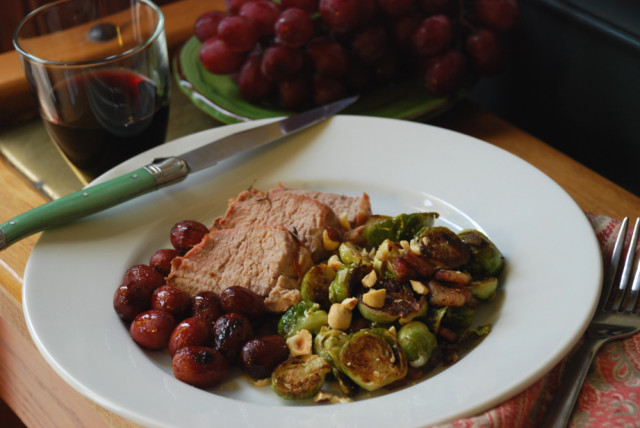 Maple-Mustard Marinated Pork Tenderloin // TinyFarmhouse.com