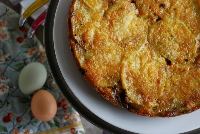 mushroom-bacon-potato-frittata-from-above-tiny-farmhouse