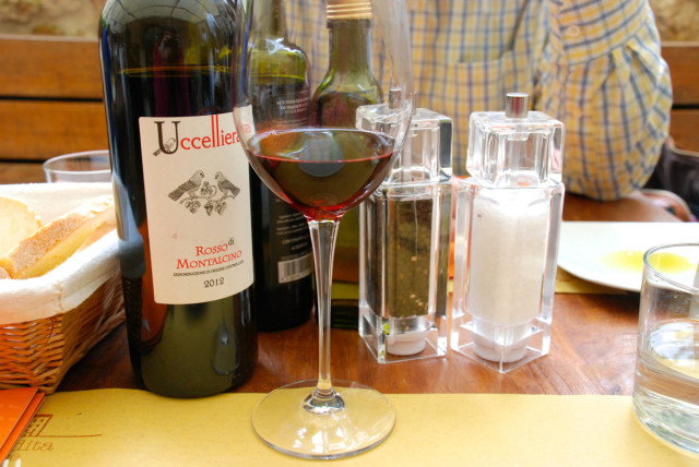 Lunch at La Bandita Townhouse Uccelliera wine | tiny farmhouse