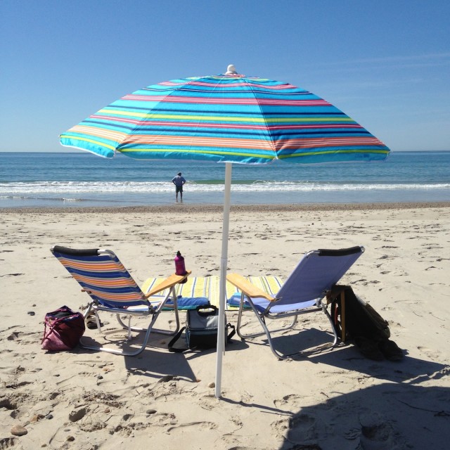 Summer Sundays First Day at the Beach | tiny farmhouse