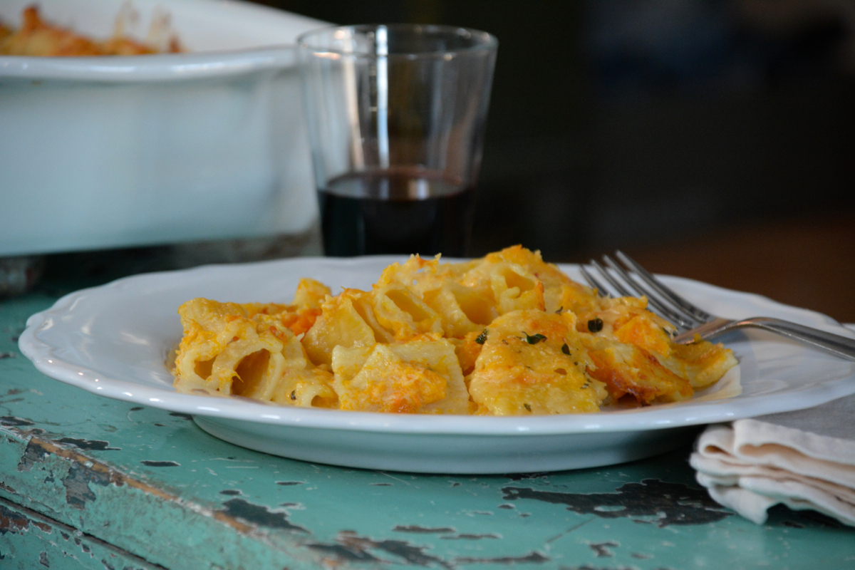 Roasted Butternut Squash Mac and Cheese