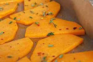 Sweet and Spicy Candied Butternut Squash