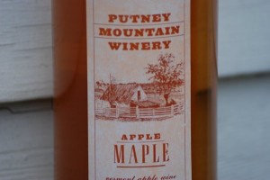 Putney Mountain Winery Apple Maple Wine and Cassis Wine