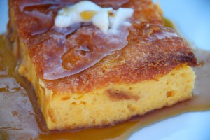 Baked Egg Nog-Sweet Bread French Toast