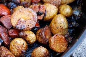 Chouriço and Potato Hash